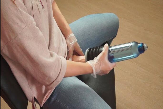 Using a pump to increase a member